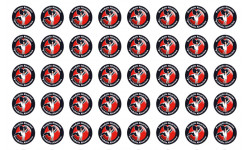 produits Alsacien cigogne - 40fois 2cm - Autocollant(sticker)