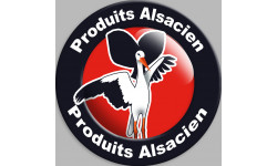 produits Alsacien cigogne - 20cm - Autocollant(sticker)
