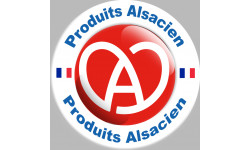 produits Alsacien - 20cm - Autocollant(sticker)