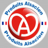 produits Alsacien - 20cm - Autocollant(sticker)