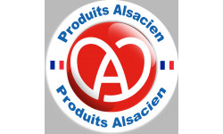 produits Alsacien - 15cm - Autocollant(sticker)