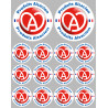 Produits Alsacien - 2fois 10cm/12fois 5cm - Autocollant(sticker)