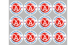 Produits Alsacien cigogne - 12fois 5cm - Autocollant(sticker)