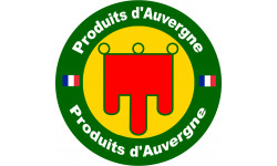 Produit d'Auvergne - 20cm - Autocollant(sticker)