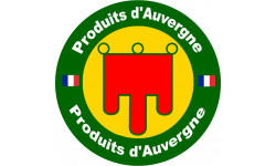 Produit d'Auvergne - 15cm - Autocollant(sticker)