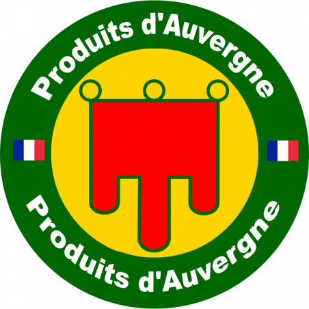 Produit d'Auvergne - 15cm - Autocollant(sticker)