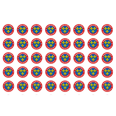 Produits du Berry - 40fois 2cm - Sticker/autocollant