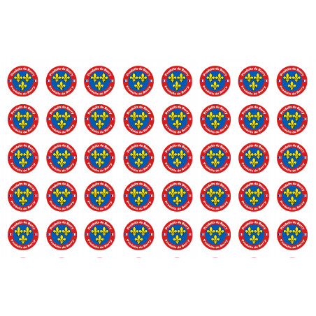 Produits du Berry - 40fois 2cm - Autocollant(sticker)