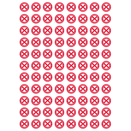 Produits de Bourgogne - 88fois 2cm - Sticker/autocollant