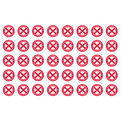 Produits de Bourgogne - 40fois 2cm - Sticker/autocollant