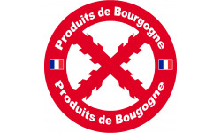 Produits de Bourgogne - 1 sticker de 20cm - Autocollant(sticker)