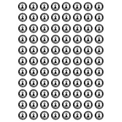 Produit breton hermine - 88fois 2cm - Sticker/autocollant