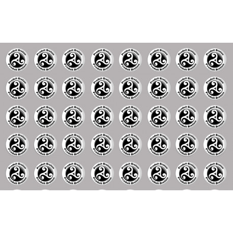 Produit breton triskel - 40fois 2cm - Autocollant(sticker)