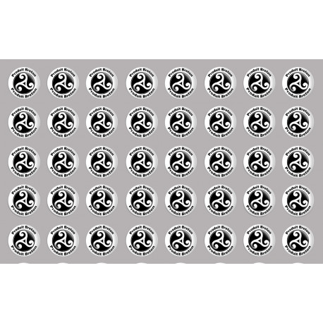 Produit breton triskel - 40fois 2cm - Autocollant(sticker) Produit breton triskel - 40fois 2cm - Autocollant(sticker)