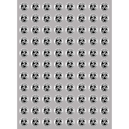 Produit breton triskel - 88fois 2cm - Autocollant(sticker)