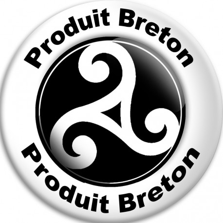 Produit breton hermine - 20cm - Autocollant(sticker)