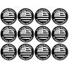 Produit drapeau breton - 12fois 5cm - Autocollant(sticker)