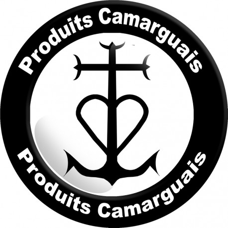 Produits Camarguais - 15cm - Autocollant(sticker)