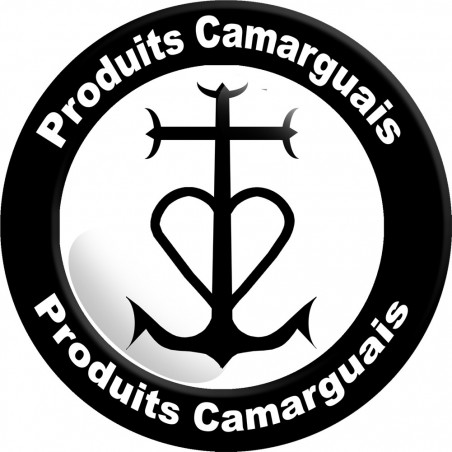 Produits Camarguais - 15cm - Autocollant(sticker)