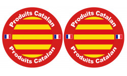 Produits Catalan - 2fois 10cm - Autocollant(sticker)