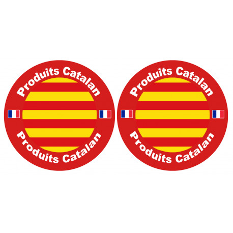 Produits Catalan - 2fois 10cm - Autocollant(sticker)