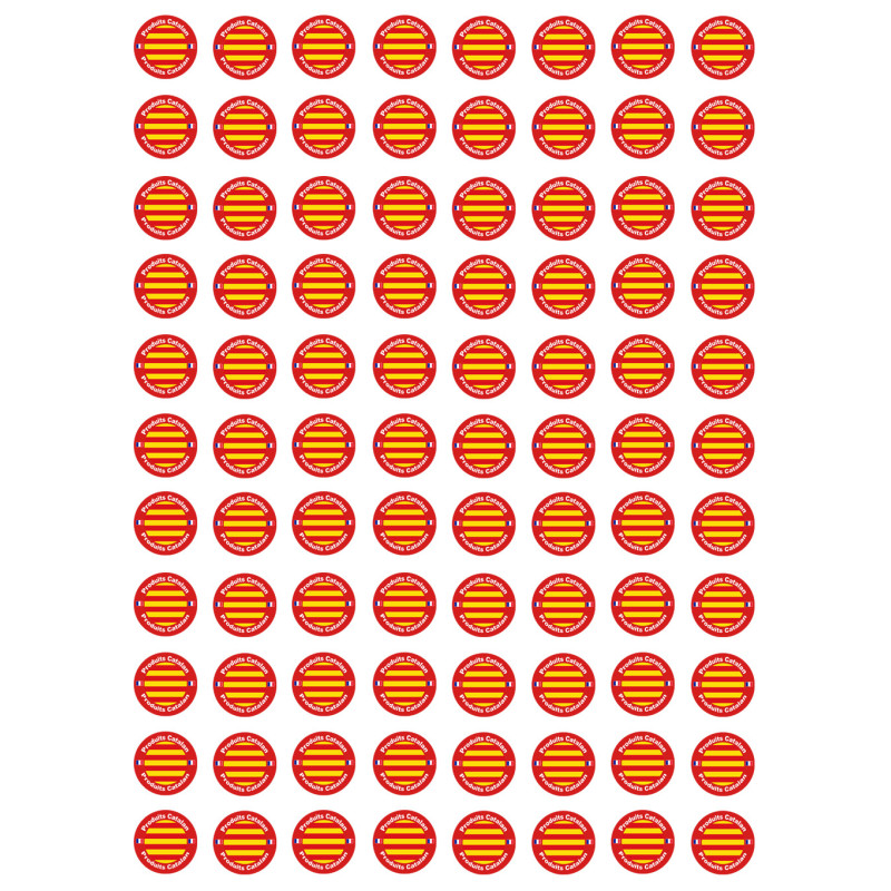 Produits Catalan - 88fois 2cm - Sticker/autocollant