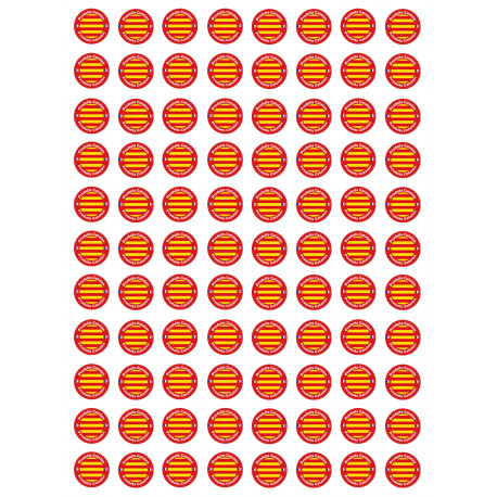 Produits Catalan - 88fois 2cm - Autocollant(sticker)