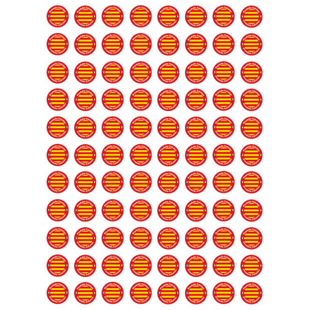 Produits Catalan - 88fois 2cm - Autocollant(sticker)