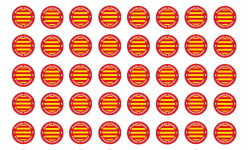 Produits Catalan - 40fois 2cm - Autocollant(sticker)