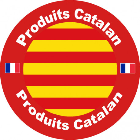 Produits Catalan - 1fois 20cm - Autocollant(sticker)