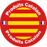 Produits Catalan - 1fois 20cm - Autocollant(sticker)