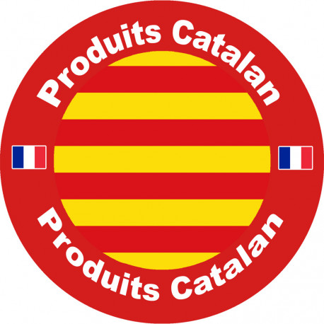 Produits Catalan - 1fois 15cm - Autocollant(sticker)