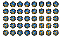 Produits Chtimi - 40 stickers de 2cm - Autocollant(sticker)