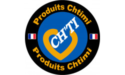 Produits Ch'ti - 1 sticker de 20cm - Autocollant(sticker)