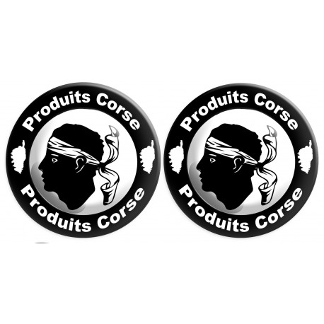 Produits Corse - 2fois 10cm - Autocollant(sticker)