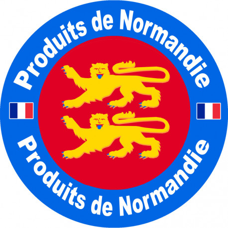 Produits Normand - 1 sticker de 15cm - Autocollant(sticker)