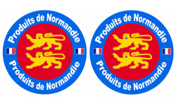 Produits de Normandie - 2tckers 10cm - Autocollant(sticker)