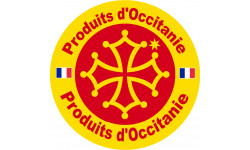 Produits d'Occitanie -  20cm - Autocollant(sticker)