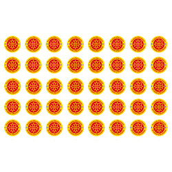 Produits d'Occitanie -  40 stickers de 2cm - Sticker/autocollant
