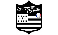 Campingcariste Bretagne - 20x15cm - Autocollant(sticker)