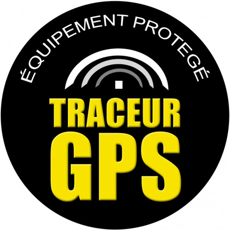 traceur GPS - 10cm - Autocollant(sticker)