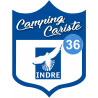 campingcariste Indre 36 - 15x11.2cm - Autocollant(sticker)