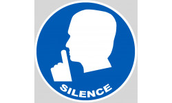 Silence - 10cm - Autocollant(sticker)