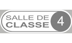 Autocollant (sticker): signaletique salle de classe