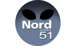 Nord zone 51 - 20cm - Autocollant(sticker)