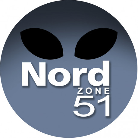 Nord zone 51 - 20cm - Autocollant(sticker)