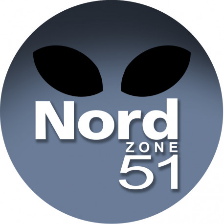 Nord zone 51 - 15cm - Autocollant(sticker)