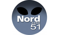 Nord zone 51 - 10cm - Autocollant(sticker)