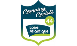 campingcariste Loire Atlantique 44 - 10x7.5cm - Autocollant(sticker)