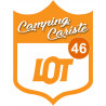 campingcariste Lot 46 - 10x7.5cm - Autocollant(sticker)